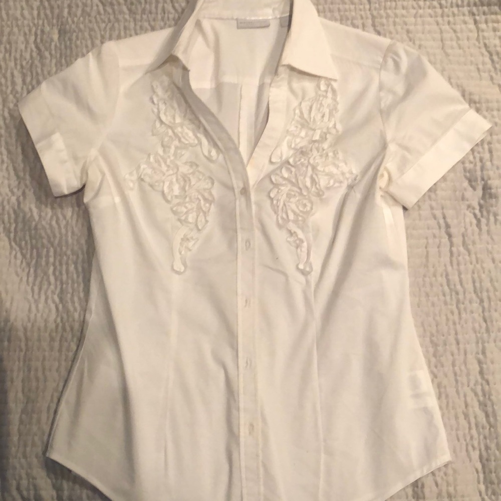 White button down shirt